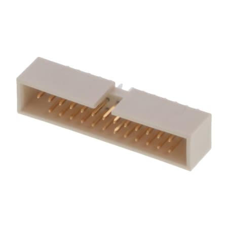Molex Board Connector, 25 Contact(S), 2 Row(S), Male, Straight, 0.1 Inch Pitch, Solder Terminal, Guide 878342643